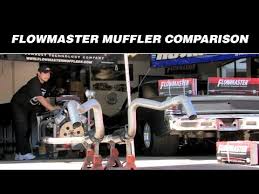 Flowmaster Muffler Comparison Youtube