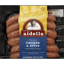 Slice it in half lengthwise. Aidells Smoked Chicken Sausage Breakfast Links Chicken Apple 8 Oz 10 Fully Cooked Links Shop The Marketplace