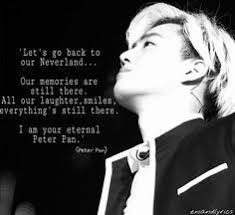 Exo Lyrics Peter Pan Lagu Kutipan Lagu Bijak