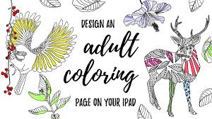 Check out our ipad coloring pages selection for the very best in unique or custom, handmade pieces from our digital shops. Design An Adult Coloring Book Page On Your Ipad In Procreate Free Coloring Pages Practice Sheets Liz Kohler Brown Skillshare