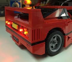 Lego 75890 speed champions ferrari f40 competizione racing driver minifigure building set, vehicle toys for kids, forza horizon 4 expansion pack model. Lego Creator Expert Ferrari F40 10248 Construction Set Review