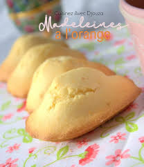 Madeleines Moelleuses A L Orange Recette En 2020 Recette Madeleine Madeleine Moelleuse Recette Madeleine Facile