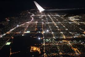 Air Travel Los Angeles From Above Airplane Window Tour Around The World Plane Window