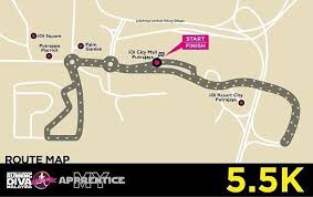 Malaysia is a magnet for marathons and running events. Route Map Of The Running Diva Malaysia Come Check It Out Register Now At Http Ift Tt 2zixq36 Howei Howeievents Havef Virtual Run Sport Event Prentice