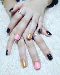 Next may be the image about rosa uñas negras acrilicas you could produce an insight. Https Xn Decorandouas Jhb Net Unas Doradas