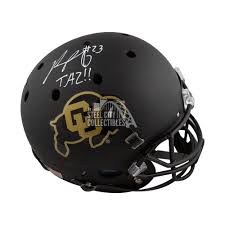 Phillip lindsay can also fly. Phillip Lindsay Taz Autographed Colorado Full Size Football Helmet Jsa Coa Steel City Collectibles