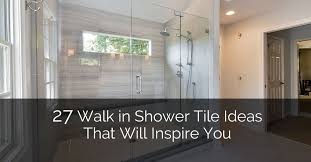 Tile is often the most used material in the bathroom, so choosing the right one is an easy way to kick up your bathroom's style. 39 Luxury Walk In Shower Tile Ideas That Will Inspire You Luxury Home Remodeling Sebring Design Build
