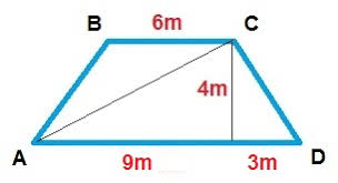 How you could find the height of a trapezoid if you knew the length of the 2 bases and the area of the trapezoid? How To Find The Length Of The Diagonal Of A Trapezoid Advanced Geometry
