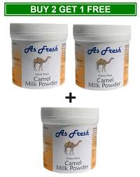 Camels milk can definitely be drunk it is better than cows milk which can carry diseases. As Fresh Freeze Dried Camel Milk Powder 300gm Bottle Pack Size 3x100g Bottles Rs 1394 Pack Id 19937105988