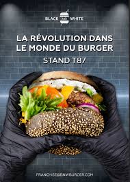Black And White Burger A 1er Paris Livraison Mon Resto Halal