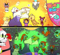 放浪がえる happywanderfrog 님 트위터의 미디어 트윗 undertale イラスト イラスト 現世