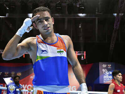 Boxer Amit Panghal wins India's first silver at Worlds, dedicates medal to his coach, regiment | Boxing News - The Times of India