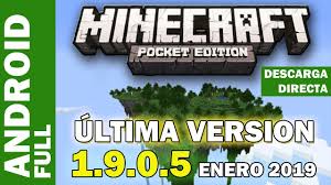 The hit title has continued to evolve since launching 10 years ago, and at times can feel like a very different game. Descargar Minecraft Pe 1 9 0 5 Pocket Edition Actualizado Enero 2019 Full Apk