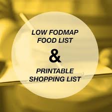 Symptoms of eating too many high fodmap. Low Fodmap Food List Printable Shopping List Free Pdf Casa De Sante