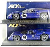 FLY C-31, C-37 SUNOCO LOLA T70 MK3B 2 CAR SET NEW
