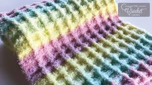 6 Crochet Baby Blankets Patterns For Beginners The Crochet Crowd