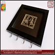 Dhokra painting tribal frame key holder from Odisha
