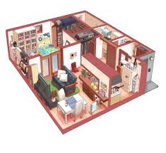 Https Twitter Com Azusamase Status 606118519416053760 Interior Illustration Isometric Art Home Art