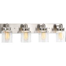 Moen Yb5164bg Voss 4 Globe Bath Light Brushed Gold Lighting Ceiling Fans Vanity Lights