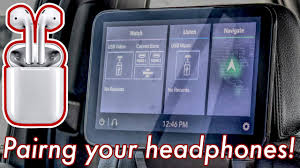 Pairing Your Bluetooth Headphones To The 2021 Gmc Yukon Youtube