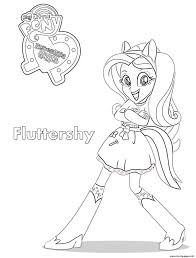 You can use our amazing online tool to color and edit the following fluttershy coloring pages. Equestria Girls Fluttershy Coloring Pages Printable