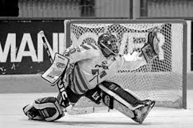 Eishockey nimmt in deutschland den 13. Torwart Goaliemaske Corvin Muellers Webseite