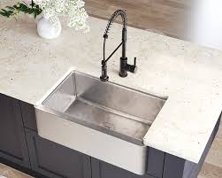 I am glad i decided on the brushed nickel versus. Cpk594 Farmhouse 30 Kitchen Sink In Brushed Nickel