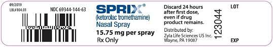 Sprix Nasal Spray Fda Prescribing Information Side Effects And Uses