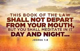 Image result for images book of the law joshua 1:8