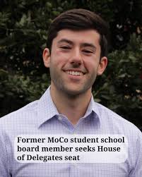 Former Student Leader Runs for Maryland House of Delegates Seat