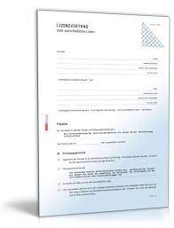 Mit dem lizenzvertrag wird die nutzung von immaterialgüterrechten (patenten, marken, muster, modelle, urheberrechte. Lizenzvertrag Nicht Ausschliessliche Lizenz Muster Zum Download