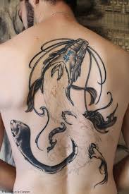 My tattooer is josh carter, been tattooed by him for the past couple of years large scale japanese work. My Shadow Of The Colossus Inspired Back Piece Tattoo 7 Hydrus Work In Progress Step 3 Of 4 Still H Back Piece Tattoo Gaming Tattoo Shadow Of The Colossus