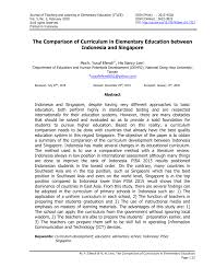 Free download buku plbj kelas 1 sd info terkait buku. Pdf The Comparison Of Elementary Curriculum Education Between Indonesia And Singapore