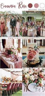 20 Trendy Romantic Cinnamon Rose Wedding Color Ideas Dusty Rose Wedding Colors Cinnamon Rose Wedding Rose Bridesmaid Dresses