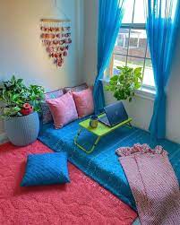 Veranda On Instagram Follow Ver4nda Dm For Credit Warm Lights Lifestyle Lifeisbeautiful Indian Room Decor Indian Bedroom Decor Colorful Room Decor