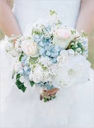 Sparkling Ice Blue Aqua And Silver Winter Wedding Ideas White Wedding Bouquets Blue Wedding Flowers Blue Wedding Bouquet