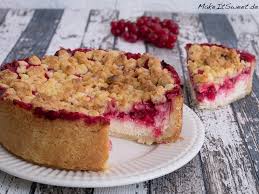 Danach das ganze mit einem pürierstab etwas pürieren. Johannisbeere Streusel Kuchen Rezept Makeitsweet De