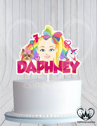 Get tickets today to see me live in concert!!. Jojo Siwa Cake Topper Animated Cmpartycreations