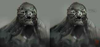 Dawn of justice (2016) ultimate edition movie info: Cool Batman V Superman Concept Art Featuring Alternate Doomsday Designs Concept Art Superman Doomsday Concept Art World