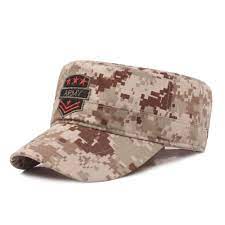 Flat Top Cap Solid Brim Army Cadet Style Military Hats Accessories Women Clothes Trend Moda Fashion Jewelry Military Hat Military Cap Hats