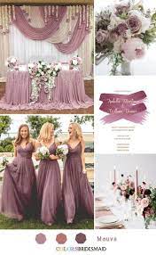 2019 Mauve Wedding Colors Bridesmaid Dresses Wedding Decor Ideas Watercolor Wedding Invitati March Wedding Colors Spring Wedding Colors Mauve Wedding Colors