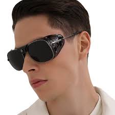 Moncler Sunglasses ML0183 08D Polarized with Leather Strap