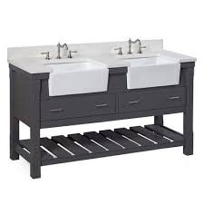 Highland Dunes Skelly 60 Double Bathroom Vanity Set In 2020 Kitchen Bath Collection 72 Inch Bathroom Vanity Single Bathroom Vanity