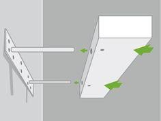 Comment Poser Une Tablette Avec Une Fixation Invisible Leroy Merlin Etagere Murale Fixation Invisible Fixation Etagere Tablette Murale