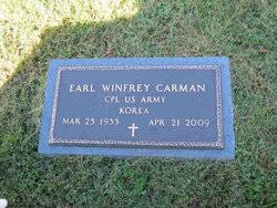CPL Earl Winfrey Carman (1933-2009)