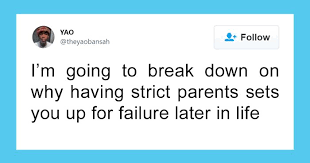 Becoming a parent enters you into a completely new and sometimes overwhelming world. Man Breaks Down Why Strict Parents Unwittingly Set Their Children Up For Failure Later In Life Bored Panda