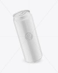 Download 250ml Aluminium Can W Condensation Matte Finish Mockup In Can Mockups On Yellow Images Object Mockups PSD Mockup Templates