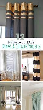 12 Fabulous Diy Curtains Curtain Rods You Can Make Ohmeohmy Blog Diy Drapes Diy Curtains Home Diy