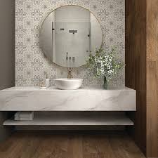 These unique glass sinks bathroom have seals to prevent water from seeping into the bathroom. Wall Tile Daltile