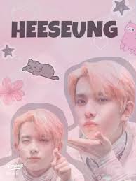 HEESEUNG PINK HAIRRRR 💖